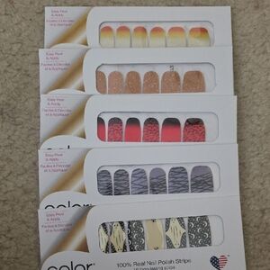 Color Street Nail Strips Set Of 5